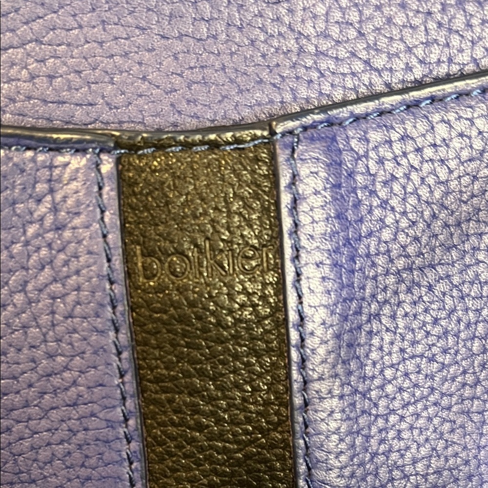Botkier Valentina Crossbody Handbag/Blue & Black, Leather - Picture 8 of 14